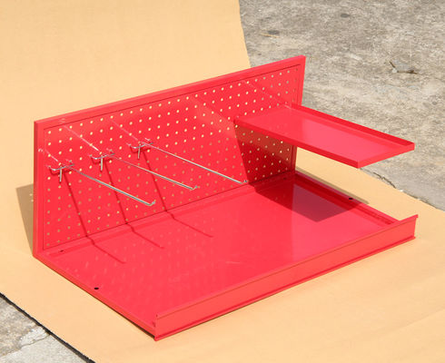 Estante de exhibición de Pegboard de la aprobación de HongChuang TUV de la capa del poder Mini Size