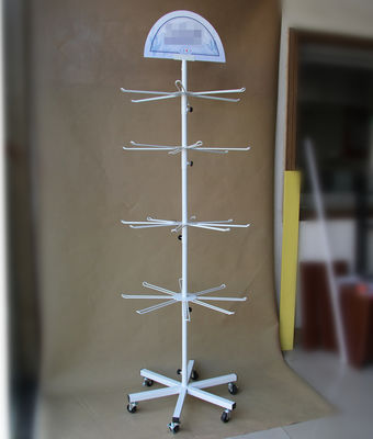 Soporte de exhibición giratorio multifuncional de la altura 1500m m del TUV para la joyería