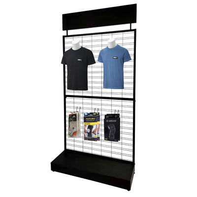 Estantería de la exhibición del estante de exhibición del equipo de deportes del supermercado con el gancho