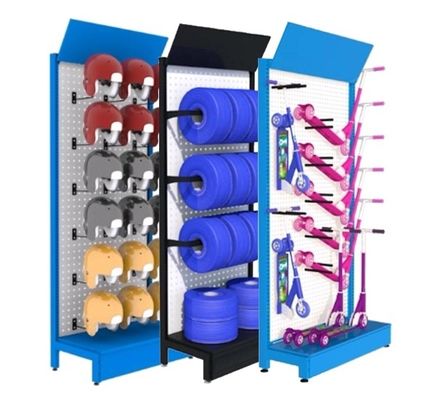 Estante de exhibición de H1200mm Pegboard