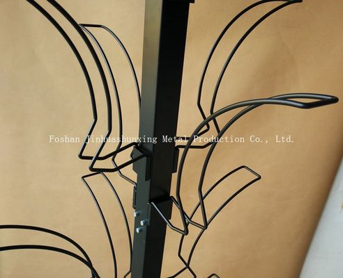 Los accesorios del coche de L700mm W700mm exhiben el estante, soportes de exhibición del casco con el gancho