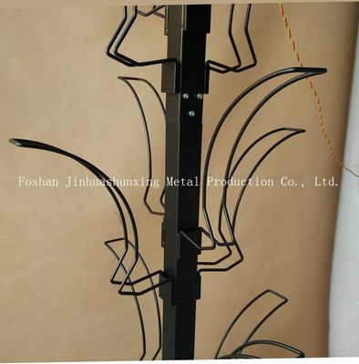 Los accesorios del coche de L700mm W700mm exhiben el estante, soportes de exhibición del casco con el gancho