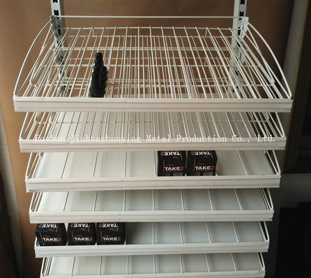 15 estante de exhibición cosmético de la capa W475mm H2035mm para el esmalte de uñas