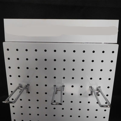 Situación modificada para requisitos particulares del piso del estante de la herramienta de Pegboard de la altura de la anchura 589m m del logotipo 380m m