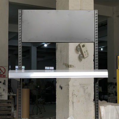Venta al por menor negra del supermercado del estante de exhibición del lecho de la almohada del edredón del metal