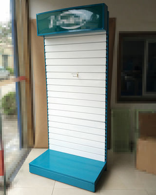 Estante de exhibición de la profundidad 550m m Pegboard de la anchura 1000m m con el logotipo de encargo