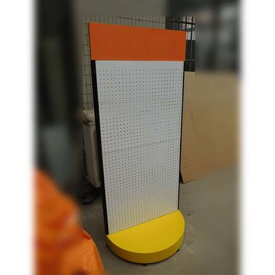 Estante de exhibición de la batería de coche de la anchura del certificado 650m m del TUV Pegboard