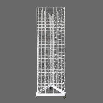 Estante trilátero del almacenamiento del equipo de deportes de L650mm H1828mm con los echadores