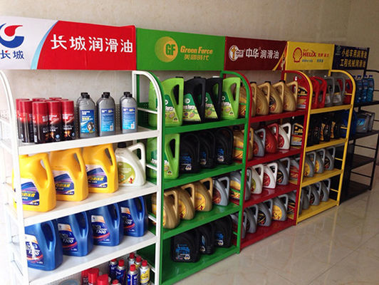 Los accesorios de encargo del coche del supermercado que dejan de lado exhiben para atormentar blanco amarillo verde