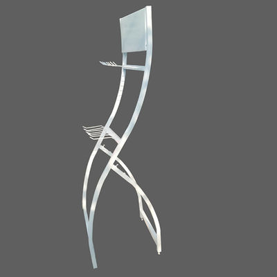 Los accesorios blancos del coche del color LH-1432 exhiben el estante, estante de exhibición de la cuchilla de limpiador