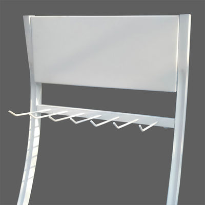 Los accesorios blancos del coche del color LH-1432 exhiben el estante, estante de exhibición de la cuchilla de limpiador