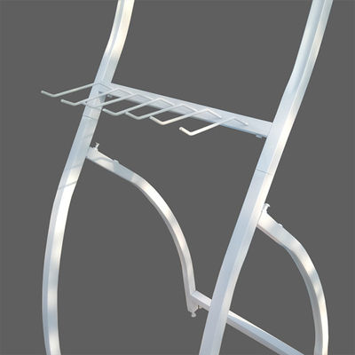 Los accesorios blancos del coche del color LH-1432 exhiben el estante, estante de exhibición de la cuchilla de limpiador