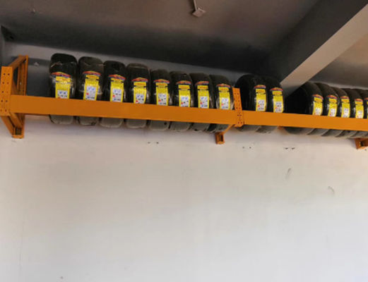 El estante de encargo de la LH Logo Heavy Duty Tire Rack, neumático del tapiz atormenta el estante de exhibición espesado, de acero para la tienda