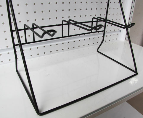 Mini Metal Wire Display Rack, tenedor del auricular de Mesh Display Stands For Battery del alambre