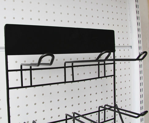 Mini Metal Wire Display Rack, tenedor del auricular de Mesh Display Stands For Battery del alambre