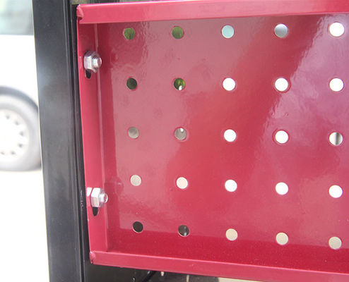 Soporte del almacenamiento del metal del servicio del ODM de 5 gradas, estantería libre del metal para el aceite de motor