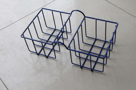 Cesta colgante al por mayor del ultramarinos del metal de HongChuang para el supermercado