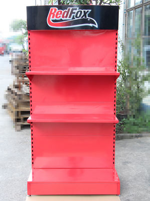 El TUV rojo brillante aprueba el estante Pegboard, tienda de la herramienta de Peg Display Rack For Retail