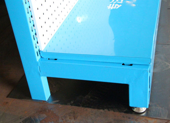 Estante de exhibición de la caja del teléfono de L900mm H2200mm, estante de exhibición de los accesorios del teléfono celular 	 Soporte del piso