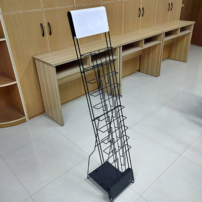 Altura modificada para requisitos particulares 1310m m de la longitud 250m m de los estantes de exhibición del supermercado de la revista