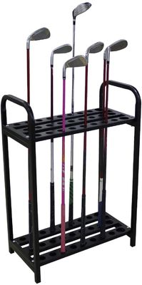 4 x 10,5 x 29 pulgadas de la bolsa de golf del organizador de estante de Club Display Putter con el agujero 9