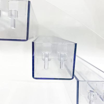 Las gafas de sol tableros del tenedor exhiben para colocar la bandeja clara del almacenamiento de las gafas 6 capas