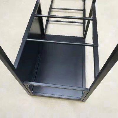 Estante del metal del neumático del hierro de la aduana seis para el estante de exhibición de la tienda de la tienda